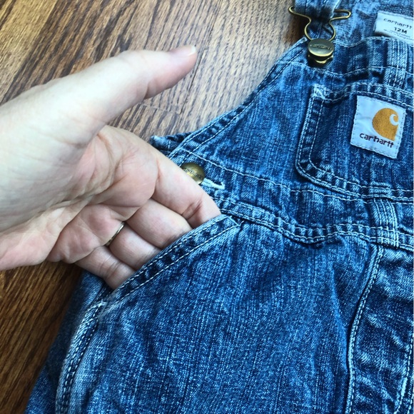 Carhartt Denim Jumper 12 Months - Picture 3 of 5